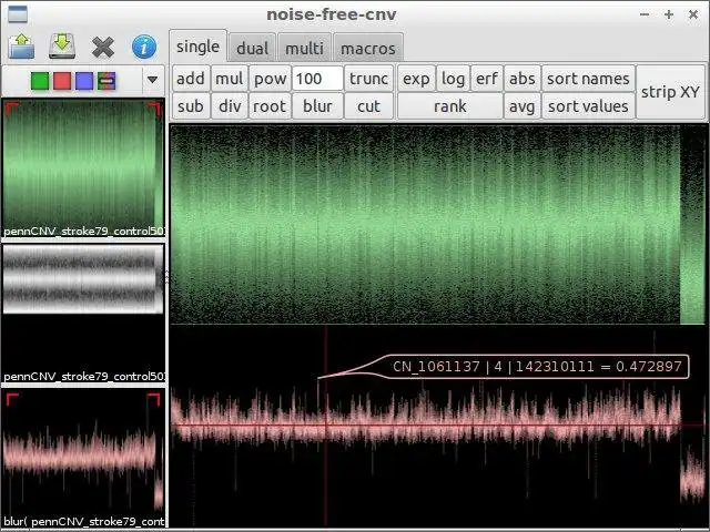 Download web tool or web app noise-free-cnv to run in Linux online