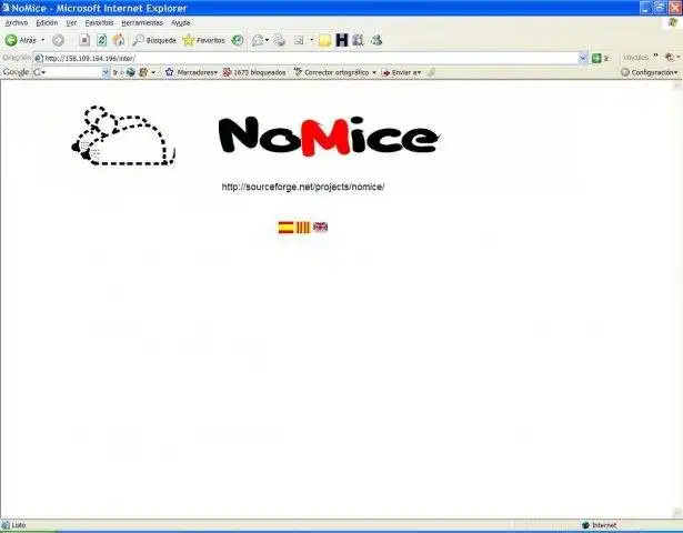 Muat turun alat web atau aplikasi web NoMice