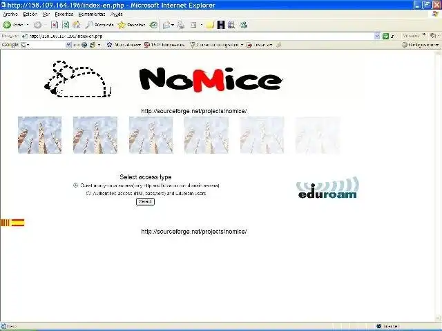 Muat turun alat web atau aplikasi web NoMice