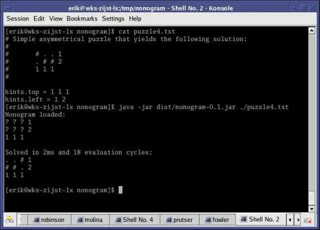 Download web tool or web app NonogramSolver to run in Linux online
