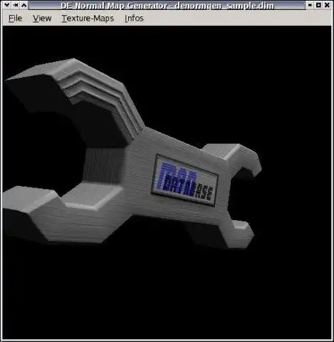 Download web tool or web app Normal/Displacement Map Generator