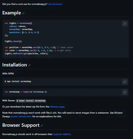 Download web tool or web app normalmap.js