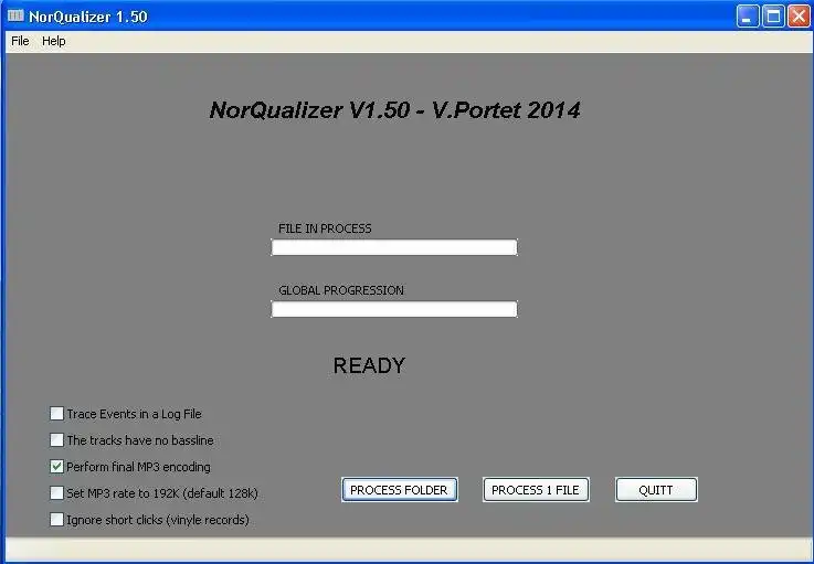 Web ツールまたは Web アプリをダウンロードする NorQualizer