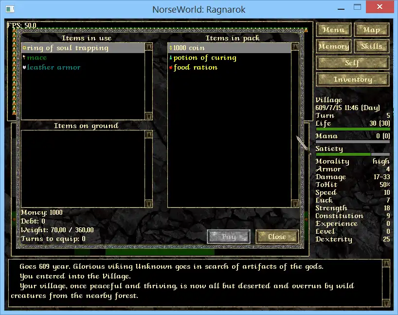 Download web tool or web app NorseWorld: Ragnarok to run in Windows online over Linux online