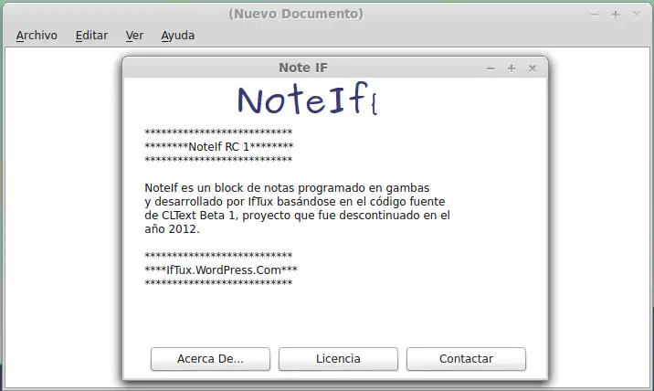 Завантажте веб-інструмент або веб-програму NoteIf