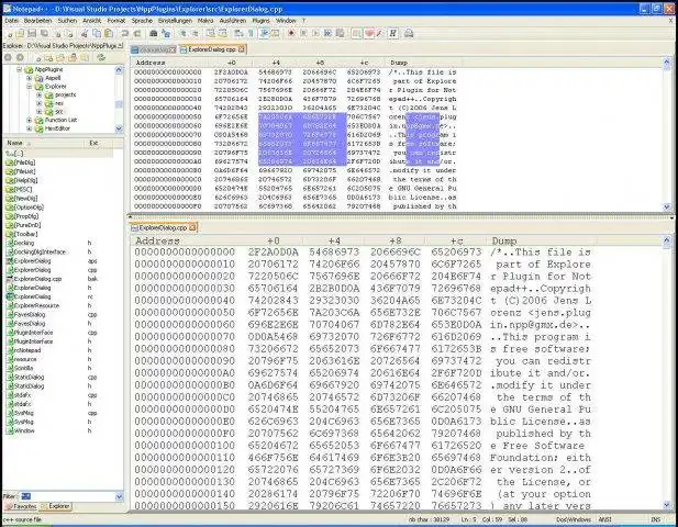 下载网络工具或网络应用程序 Notepad++ 插件