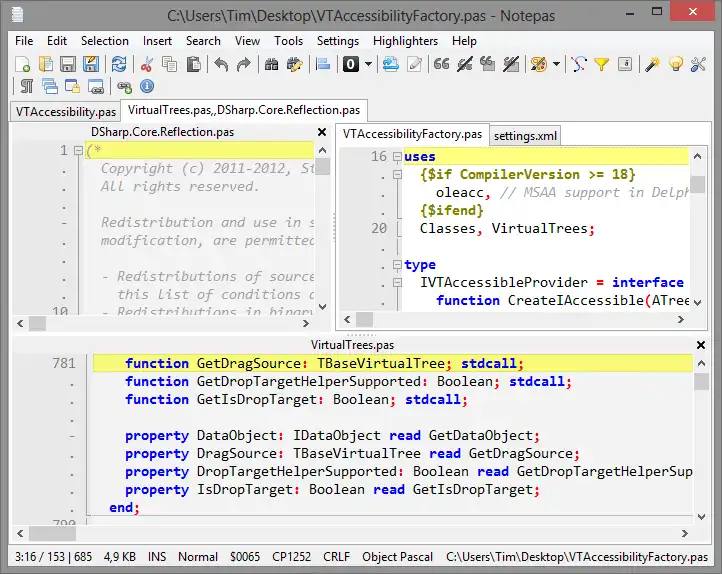 Download web tool or web app notepas