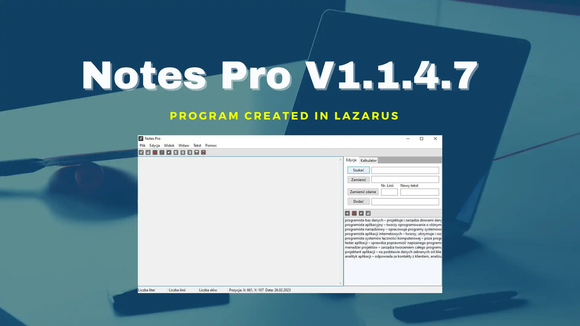 ດາວໂຫຼດເຄື່ອງມືເວັບ ຫຼືແອັບເວັບ Notes Pro V1.1.4.7