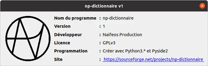 Download web tool or web app np-dictionnaire