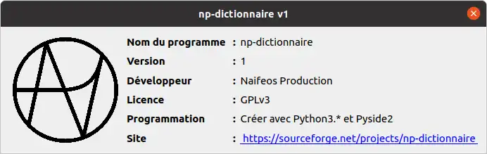 Web aracını veya web uygulamasını indirin np-dictionnaire