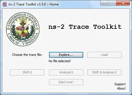 Download web tool or web app ns-2 Trace Toolkit to run in Linux online