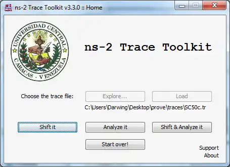 Download web tool or web app ns-2 Trace Toolkit to run in Linux online