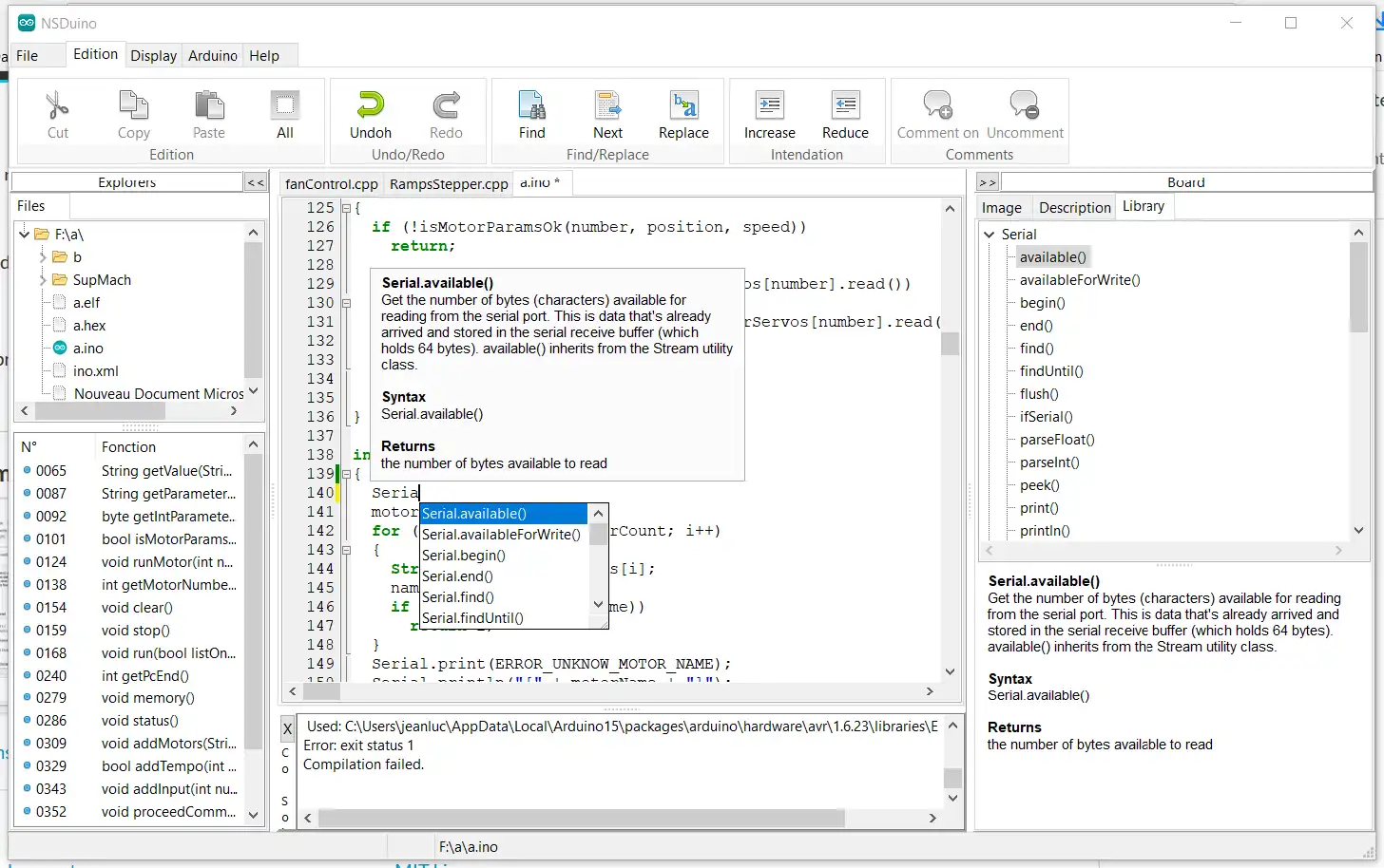 Download webtool of webapp NSDuino