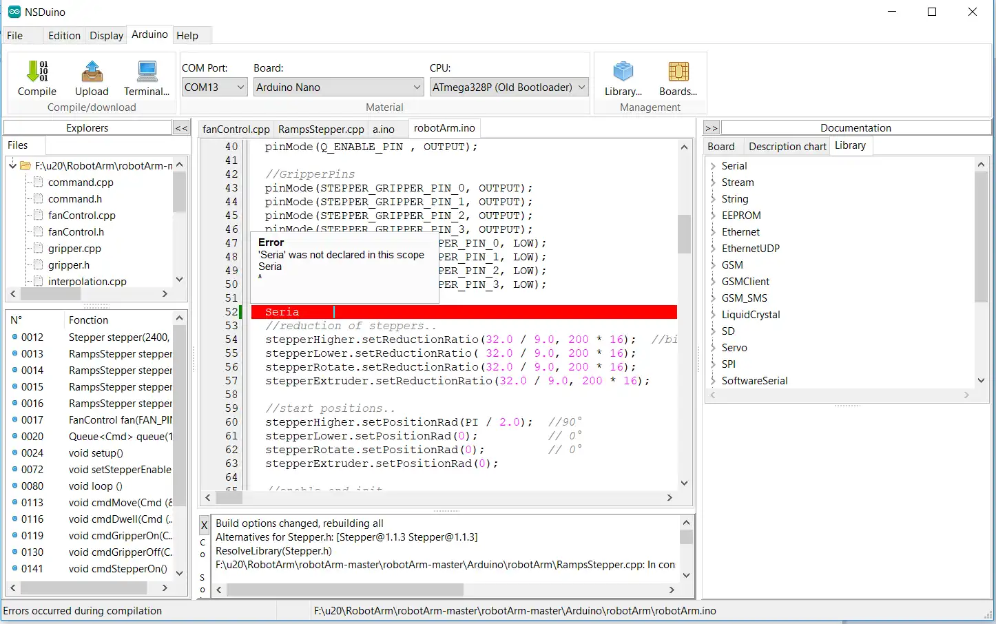 Download webtool of webapp NSDuino