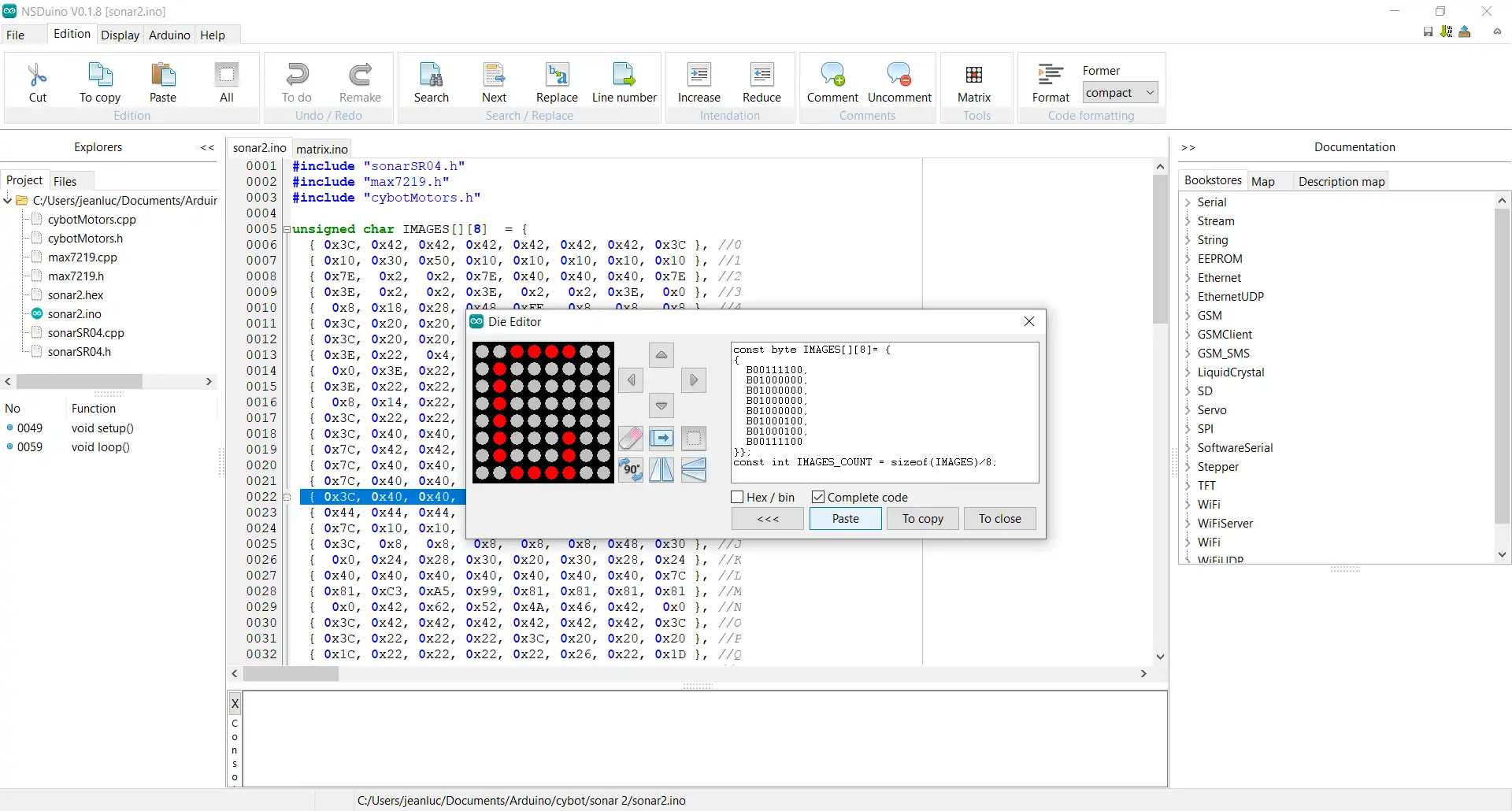 Download web tool or web app NSDuino