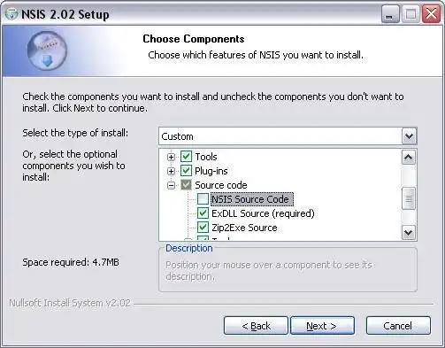 Download webtool of webapp NSIS: Nullsoft Scriptable Install System