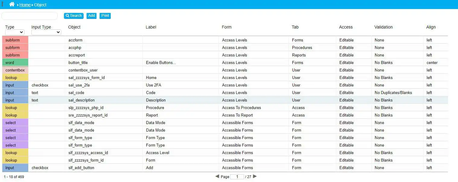 Download web tool or web app nuBuilder Forte