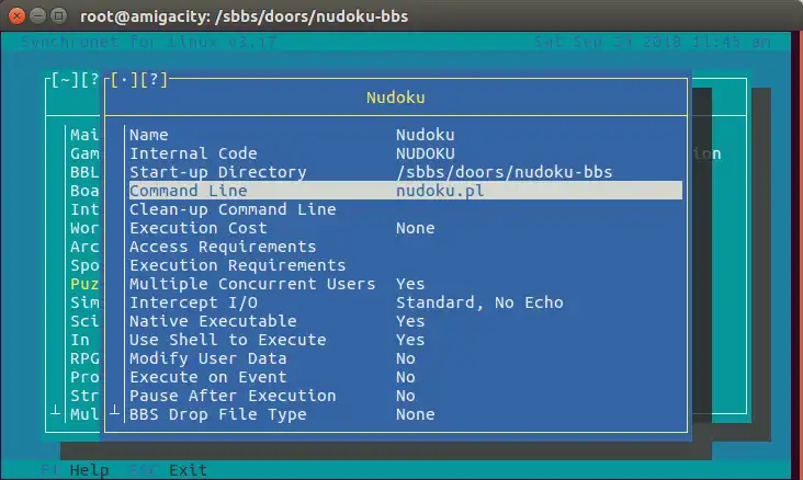Download web tool or web app nudoku-bbs to run in Linux online