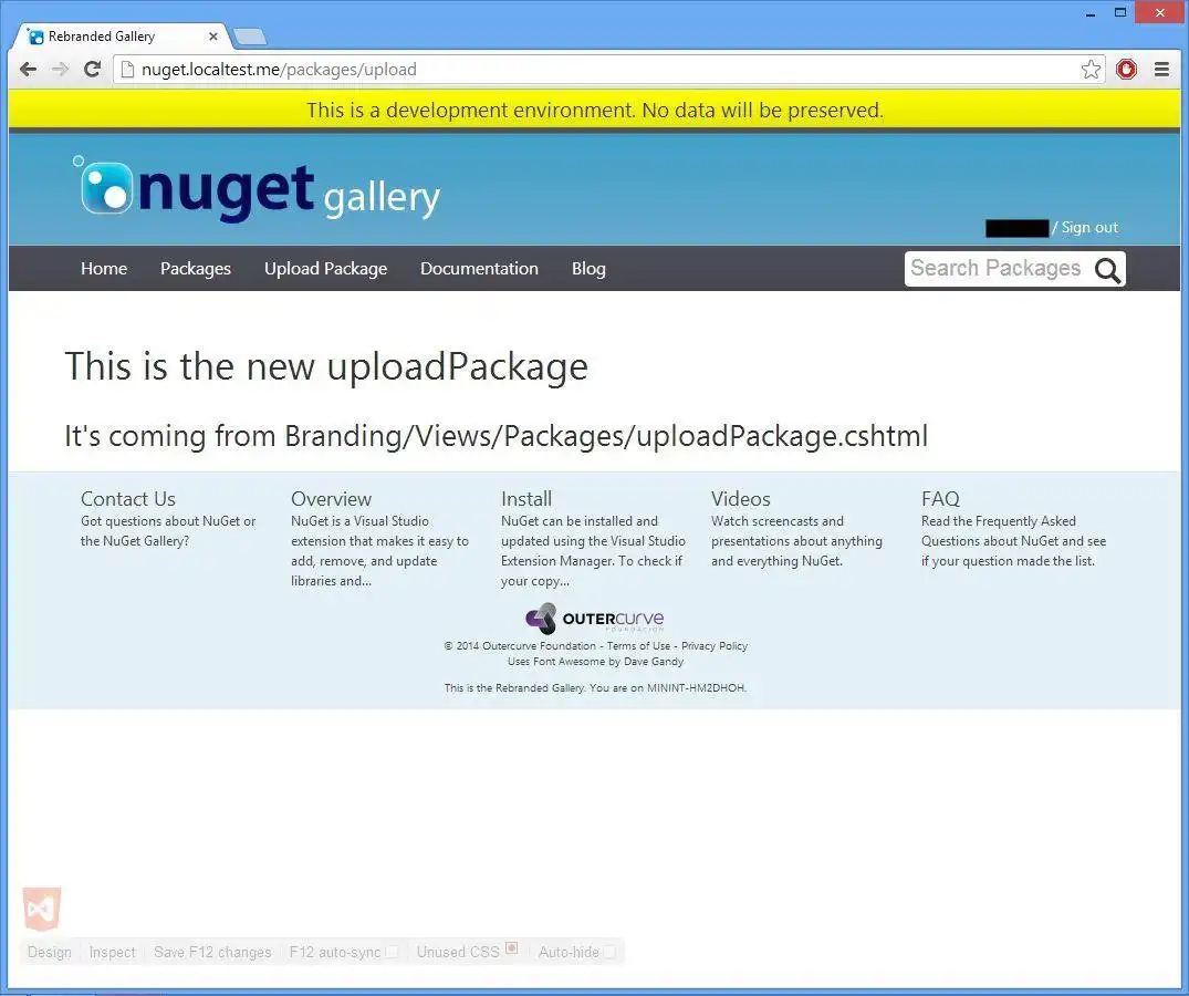 Download web tool or web app NuGet Gallery