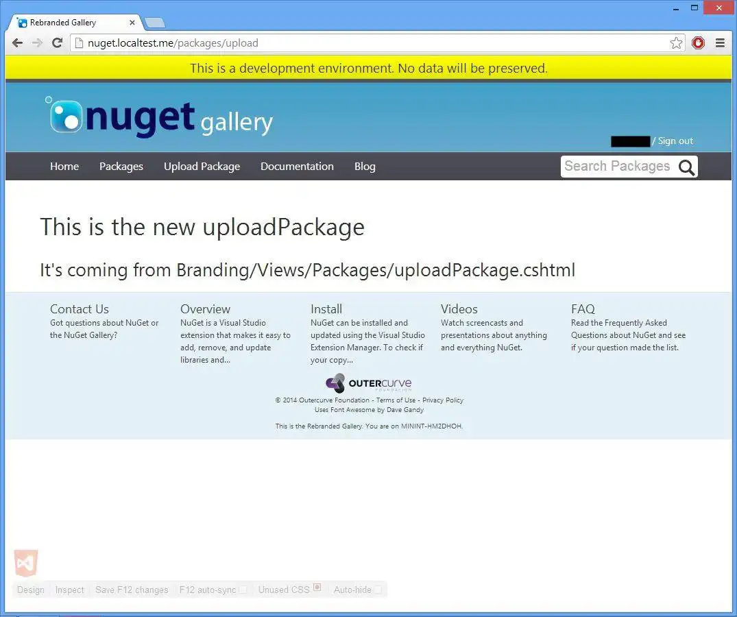 ওয়েব টুল বা ওয়েব অ্যাপ NuGet Gallery ডাউনলোড করুন