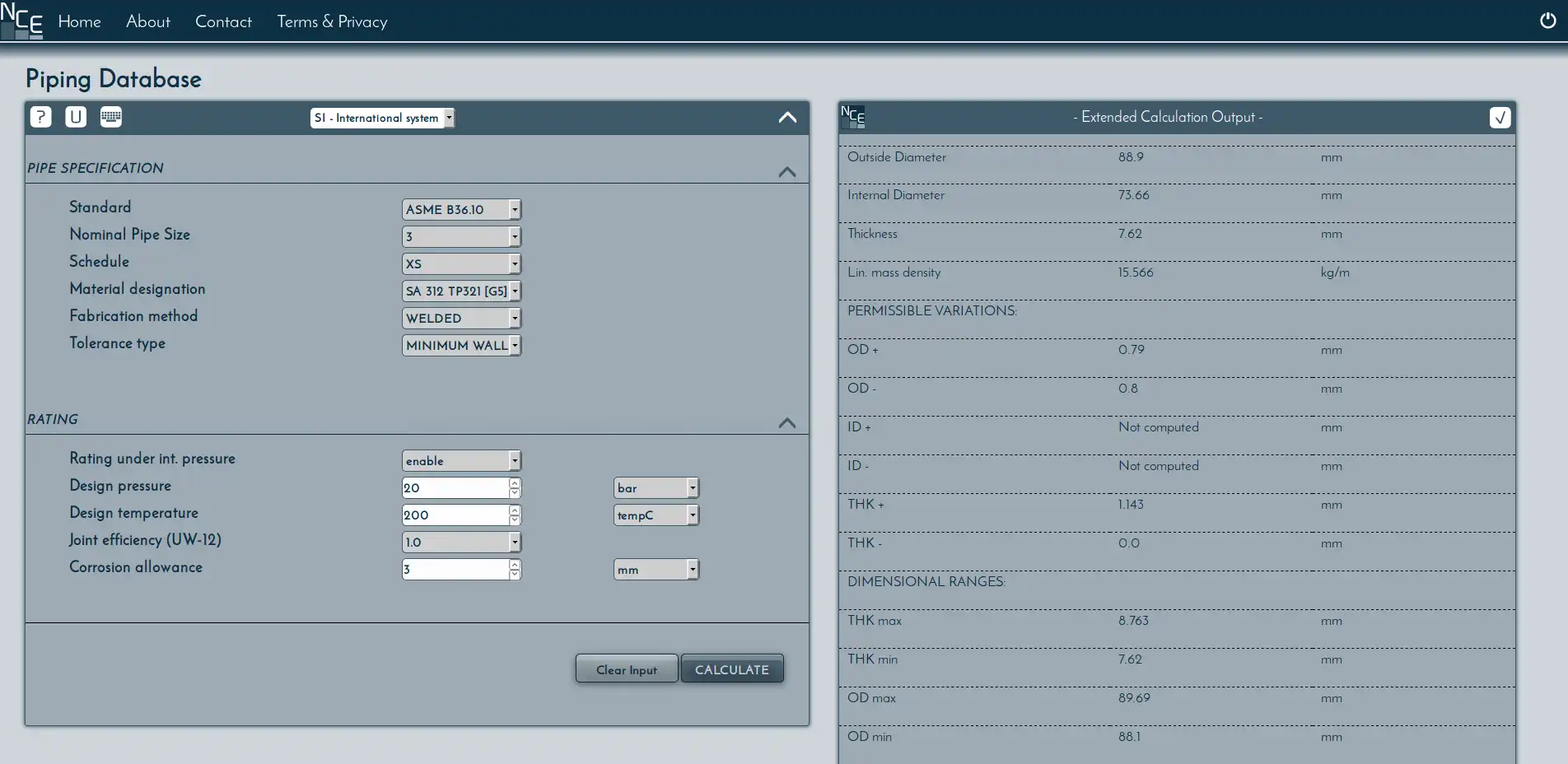 Scarica lo strumento web o l'app web Numerics for Chemical Engineering