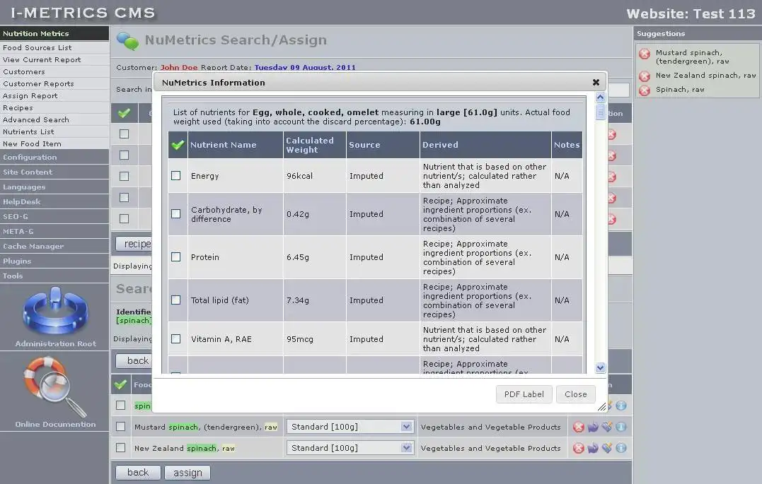 Download web tool or web app NuMetrics to run in Linux online