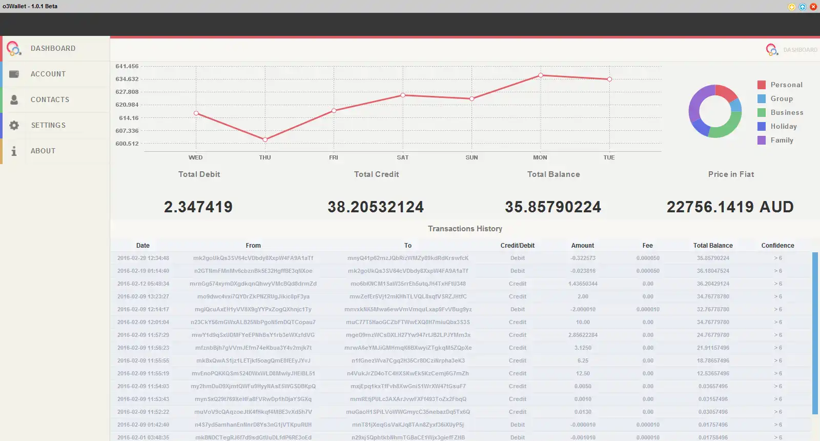 Descargue la herramienta web o la aplicación web O3 wallet