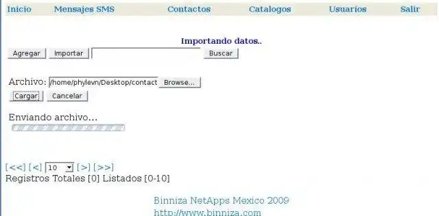 Download web tool or web app OaxRom WebSMS 