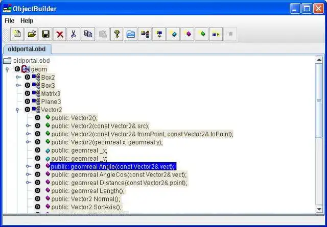 Download web tool or web app ObjectBuilder