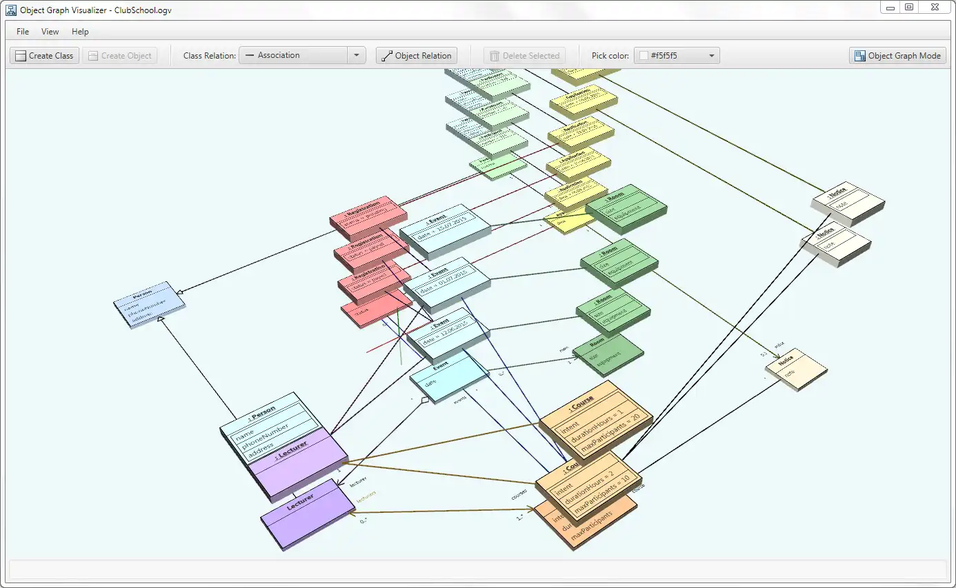 قم بتنزيل أداة الويب أو تطبيق الويب Object Graph Visualizer