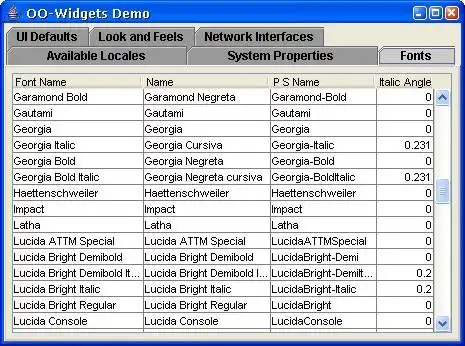 Download web tool or web app Object-Oriented Widgets to run in Linux online