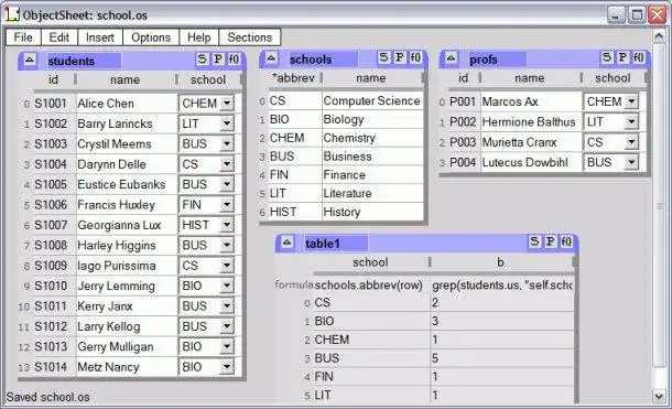 ابزار وب یا Objectsheet برنامه وب را برای اجرا در لینوکس به صورت آنلاین دانلود کنید