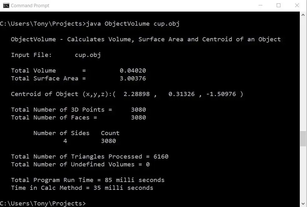 웹 도구 또는 웹 앱 ObjectVolume 다운로드