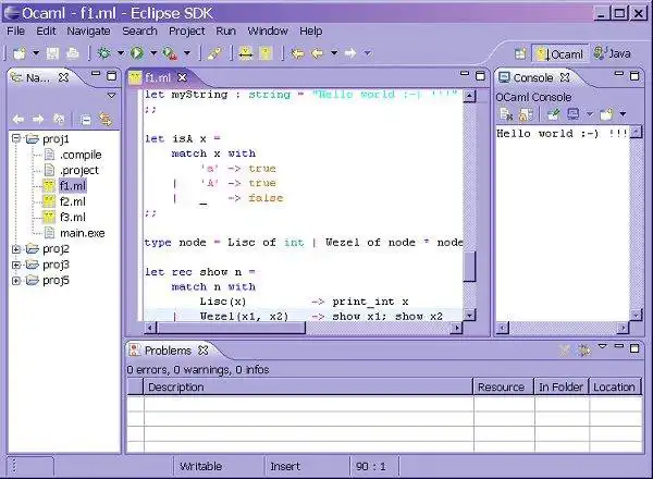 Download web tool or web app OCamlPlugin