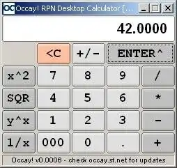 Download web tool or web app Occay! RPN Desktop Calculator
