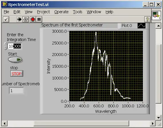 Download web tool or web app Ocean Optics Sample Pack