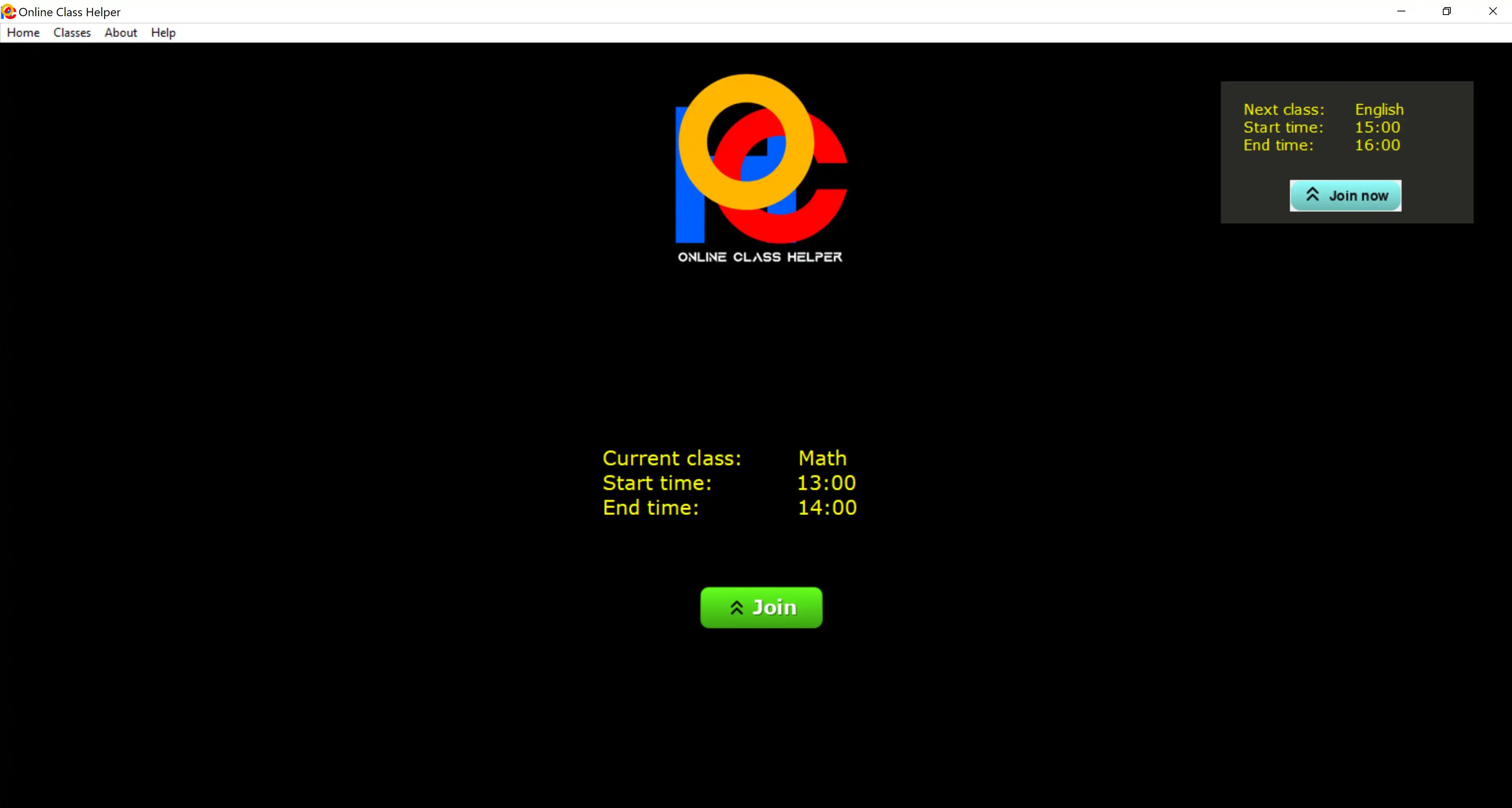 OCH - Online Class Helper download for Windows