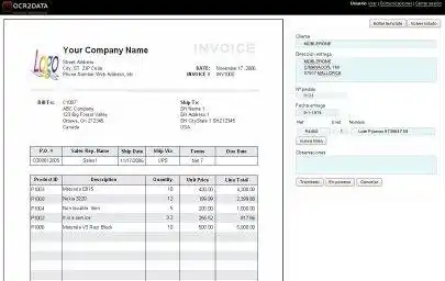 Baixe a ferramenta da web ou o aplicativo da web ocr2data