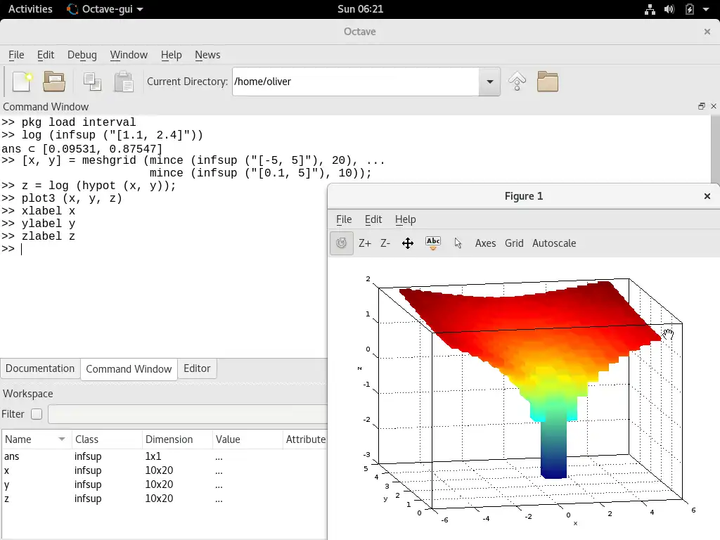 Télécharger l'outil Web ou l'application Web Octave Forge