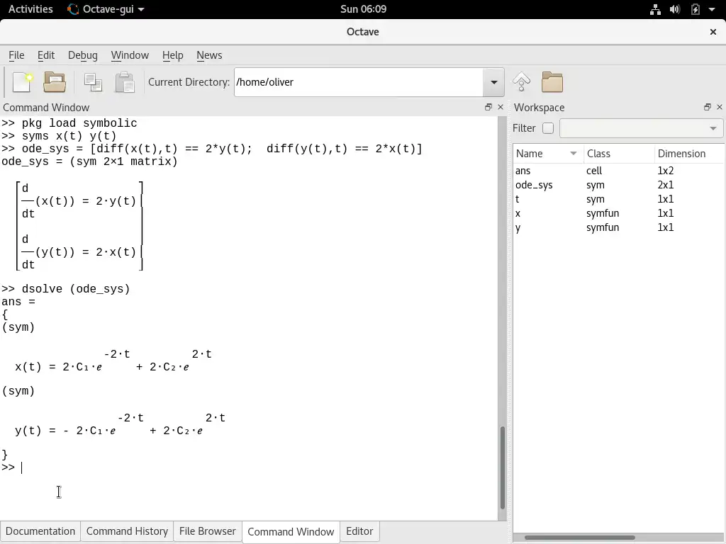 WebツールまたはWebアプリをダウンロードするOctaveForge