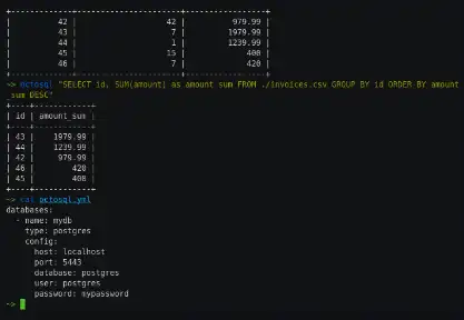 Web aracını veya web uygulamasını OctoSQL'i indirin