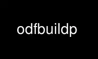 Run odfbuildp in OnWorks free hosting provider over Ubuntu Online, Fedora Online, Windows online emulator or MAC OS online emulator