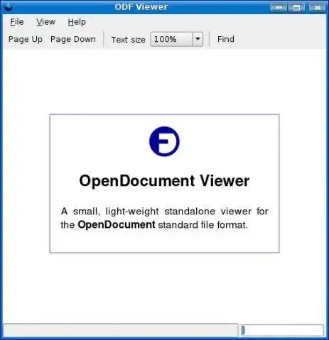 Download web tool or web app ODFviewer