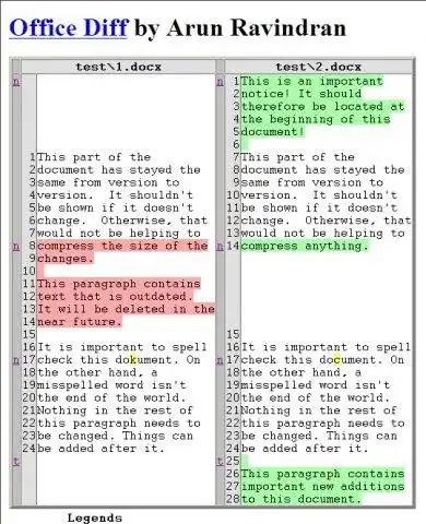 Mag-download ng web tool o web app Office Diff