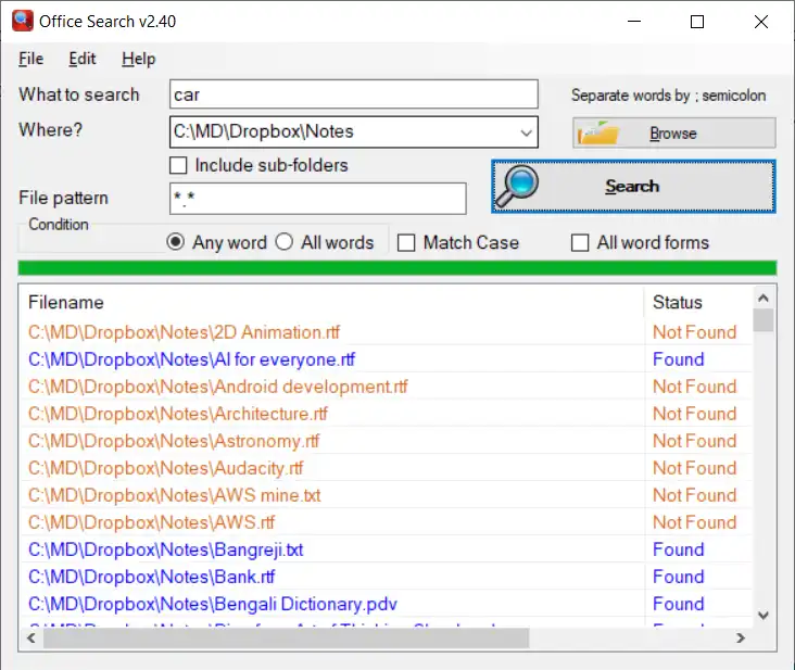 Mag-download ng web tool o web app Office Search