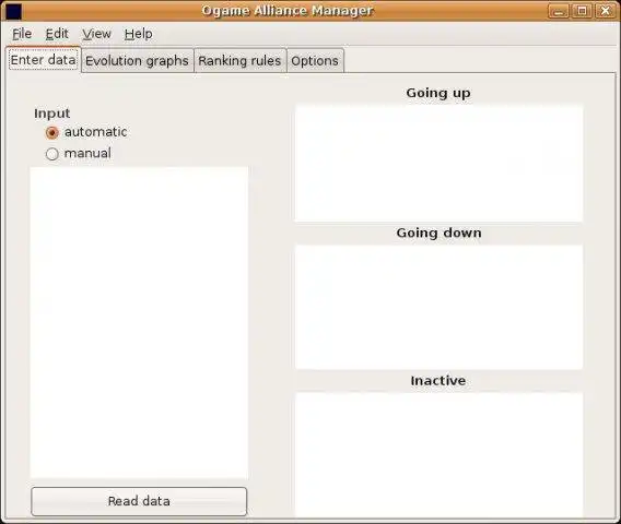 Download web tool or web app Ogame Alliance Manager to run in Linux online