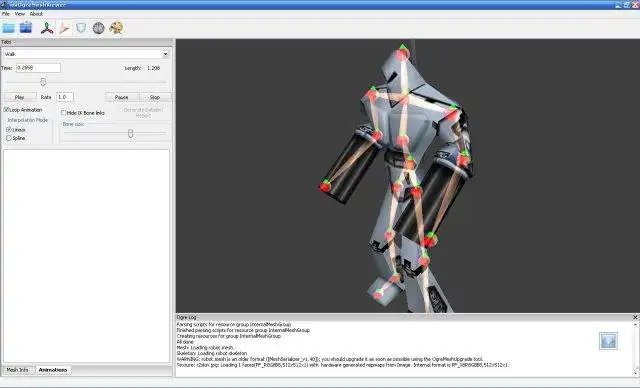 Download web tool or web app Ogre Meshy to run in Windows online over Linux online