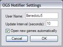 Download web tool or web app OGS Notifier to run in Windows online over Linux online