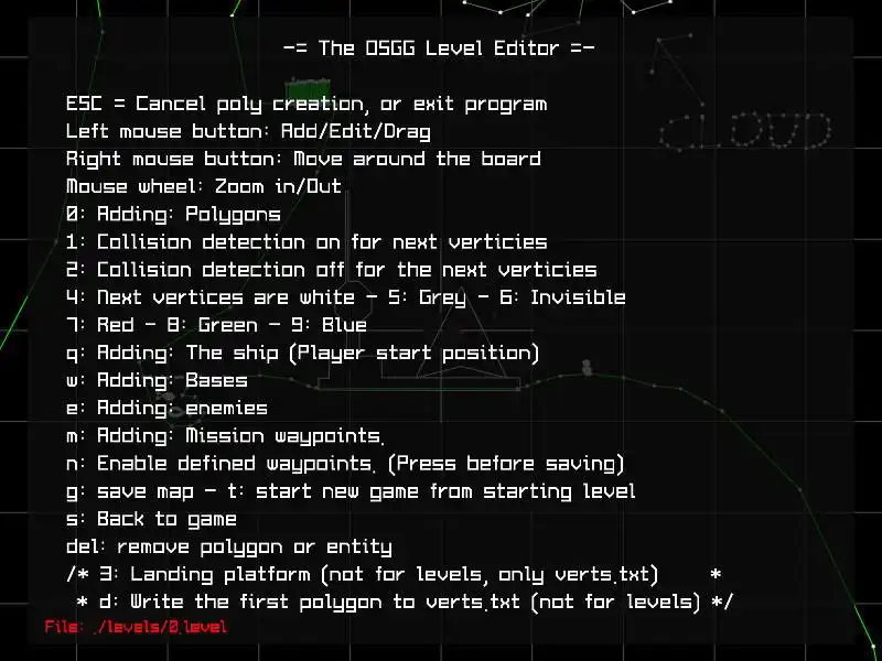 ഓൺലൈനിൽ Linux-ൽ Windows-ൽ പ്രവർത്തിപ്പിക്കാൻ വെബ് ടൂൾ അല്ലെങ്കിൽ വെബ് ആപ്പ് OldSkoolGravityGame ഡൗൺലോഡ് ചെയ്യുക