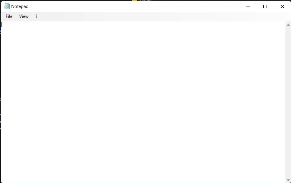 Скачать веб-инструмент или веб-приложение Старый Блокнот Win32